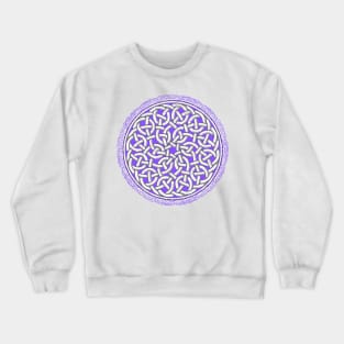 Purple Celtic Knot Crewneck Sweatshirt